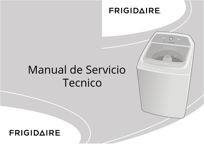 Manual Servicio Técnico Lavadora 2090 G.e Refriserka